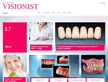 Tablet Screenshot of dental-visionist.com